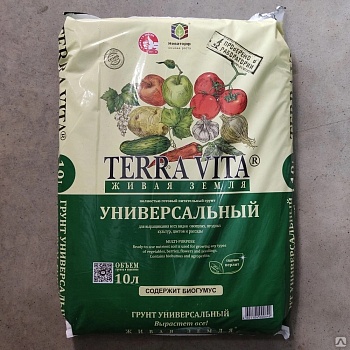 Грунт НОРД ПАЛП "Живая земля" универс.10л 
