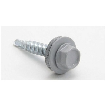 Саморез кровельный 5,5х19 RAL7004