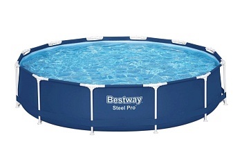 Бассейн каркасный BESTWAY Steel Pro 366х76см, 6473л 56706