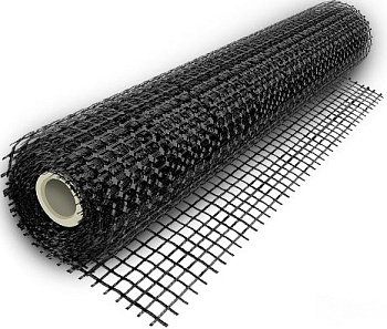 Сетка базальтовая кладочная 25*25 (60г/м2) 