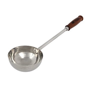 Ковш из нерж. стали 0,5л 35см "Банные штучки"