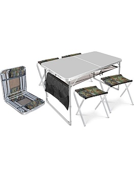 Комплект Ника ССТ-К3 стол+4стула складной