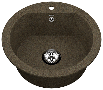 Мойка комп. GRANDFEST Rondo GF-R520 (D520) терракот 307круглая