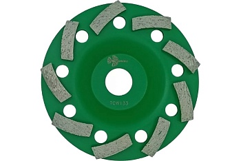 Чашка алмазная 125 Сегмент-Tурбо TCW133