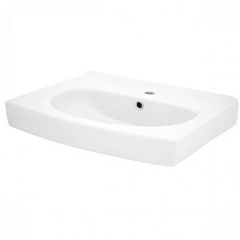 Умывальник ПИЛОТ 60х60 с 1-отв. на стир. машину(кроншт.,сифон)