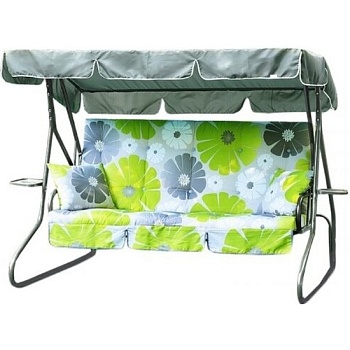 Качели садовые 3-х местные Люкс 3 арт.с907