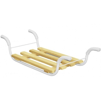 Сиденье в ванну Ника СВ1 Ме+дерево Эконом