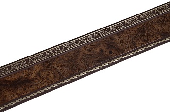 Бленда "Есенин" ПВХ Золото/Карельская береза (7см) Магеллан