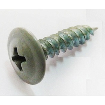 Саморез прессшайба острый 4,2х19 RAL7004(1кг - 540шт)