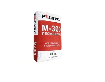 Смесь цементная М-300 (40кг) 50шт/1поддон (Ресурс)