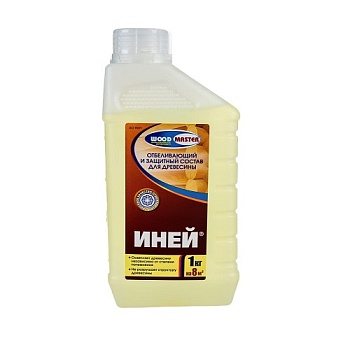 Защитное средствово 1кг отбеливающим "Иней" для древесины
