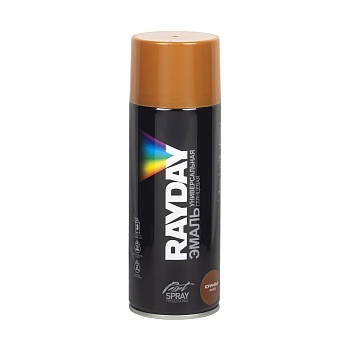 Краска эмаль аэрозольная коричневая RayDay