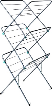 Сушилка для белья напольная многоуровневая серебр.СБВ2С 15м/10кг