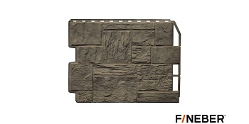 Фасайдинг Дачный FineBer Туф 3Д дымчатый (0,795*0,595мм)