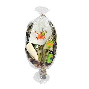 Набор 7пр. д/бани (Букет с шапкой)