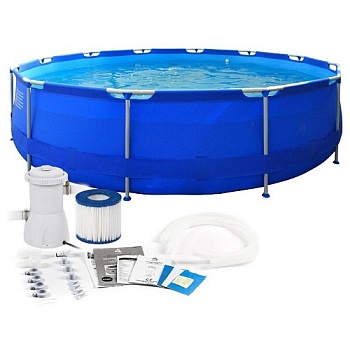 Бассейн каркасный Avenli PU091502, 300х76 см+фильтр насос