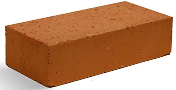 Кирпич керам.полнотелый одинарный печной М200 (250х120х65 /1поддон - 330шт) Витебск