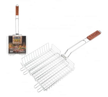 Гриль-решетка ECOS Х-381D 22х22см 3уровня