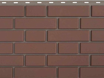 Фасадная панель АП Кирпич клинкерный Коричневый (1,22*044мм)