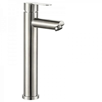 Смеситель д/умывальника А51201 нержавейка