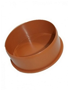 Заглушка ПНД d110 кирп.