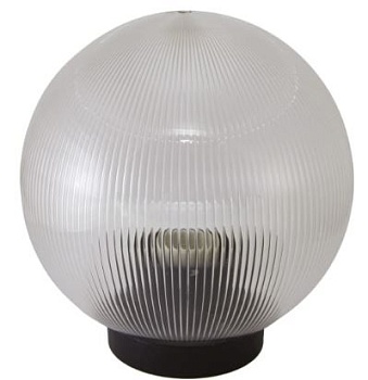 Светильник шар прозрачн. д.200мм Е27 IP44