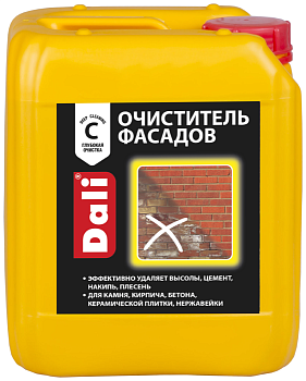 Очиститель фасадов "DALI" 5л. (ср-во против соли)