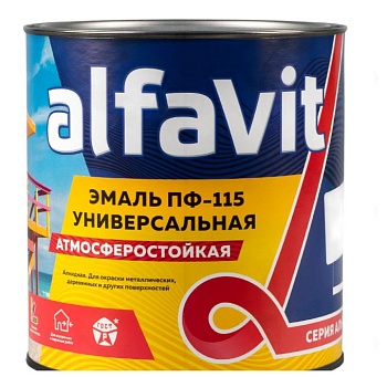 Краска эмаль ПФ-115 2,7кг черная