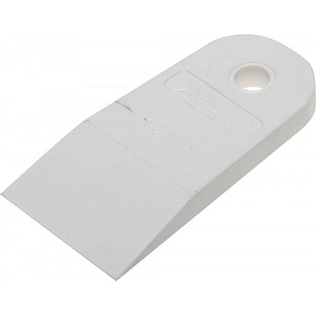 Шпатель 40мм резиновый белый