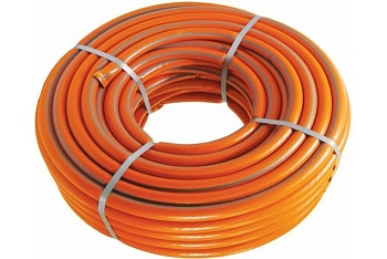 Шланг 50м Садовник армированный 3-слойн. 1/2 Оранж.