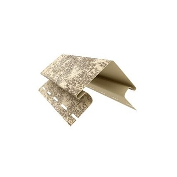 Наружный угол 3,05 для сайдинга Стоун-Хаус, Песочный Кирпич, Ю-Пласт