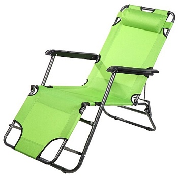 Шезлонг пляжный складной YTLC013(2) 165х65х110 cм