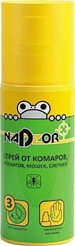 Спрей NADZOR от от комаров и мошек, 100мл, ISK001N