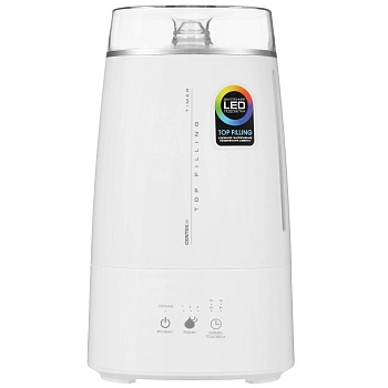 Ультразвуковой увлажнитель воздуха Centek CT-5108 <280мл/ч>  12ч работы, 3,0л, Сенсор, LED, Аром