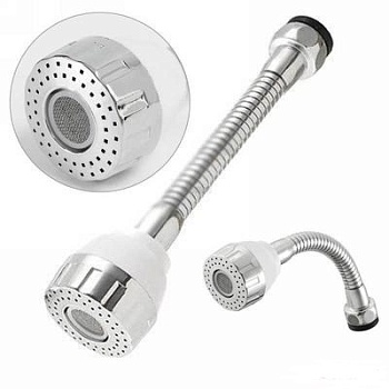 Аэратор с гибким удлинителем