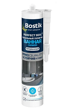 Герметик Bostik силиконовый для ванн прозрачный 280мл