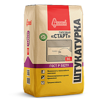 Штукатурка гипсовая Старт 30кг (Старатели)/49