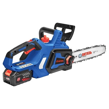 Пила цепная аккумуляторная ВИТЯЗЬ ПЦ-А-320-12 (2акк)