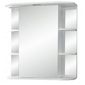 Шкаф зеркальный "ГЕРДА" 55(левое)