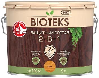 Защитное средство БИОТЕКС КЛЕН  0,8л 2в1