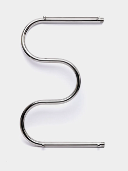 Полотенцесушитель М-обр. 600х500 нерж.1 с полкой