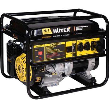 Генератор бензиновый HUTER DY8000L