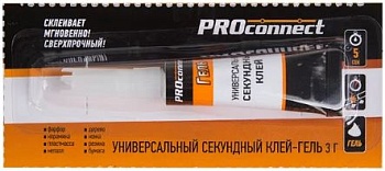 Клей секундный 3г ProConnect