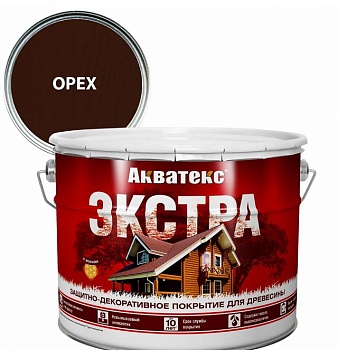 Защитное средство АКВАТЕКС экстра орех 9л