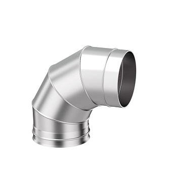 Отвод 4х-секц. ф.130мм ПЭ RAL8017 (т-корич)