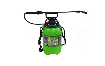 Опрыскиватель Лазурит 5л с ремнем ,пневматический 