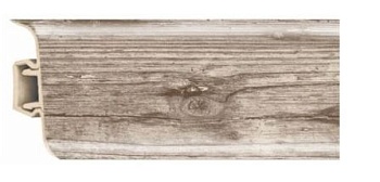 Плинтус ПВХ Рико Лео 56мм 2,5м 40шт/уп 159 дуб английский