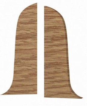 Заглушка д/плинтуса пара Волшебная палочка 2шт/уп 5808