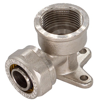 Уголок вод 20х3/4 ц/г с креп. ТМ