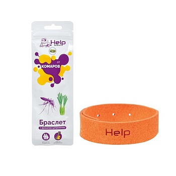 Браслет от комаров HELP из микрофибры 80200